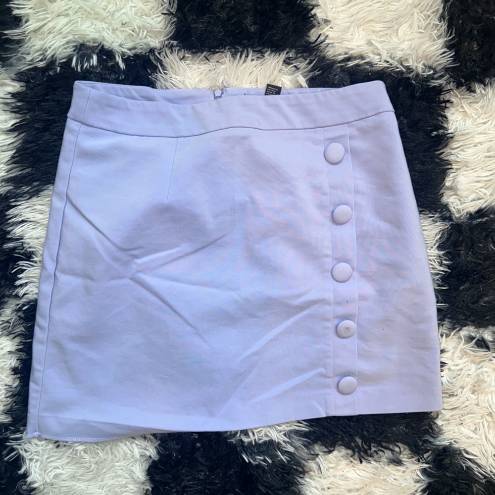 Forever 21 Lavender Mini Skirt